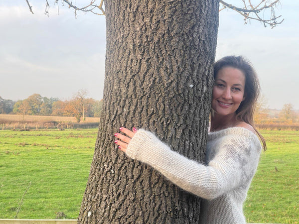 Hand knitted Jumper 'REINDEER' from 'ETUDE'S KNITTING MEDITATION' Collection
