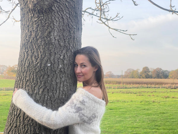 Hand knitted Jumper 'REINDEER' from 'ETUDE'S KNITTING MEDITATION' Collection