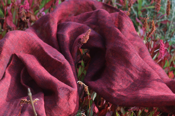 100% Linen Scarf  'CLASSIC' 'from ETUDE'S HARMONY WITH NATURE' Collection