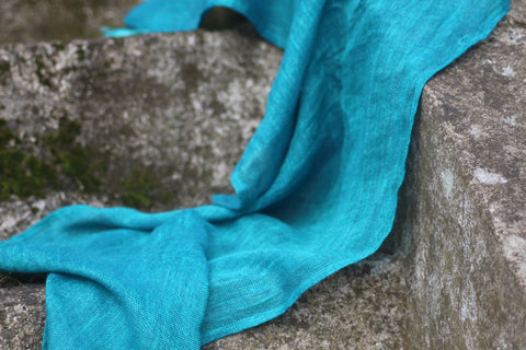 100% Linen Scarf  'TRANQUILITY' 'from ETUDE'S HARMONY WITH NATURE' Collection