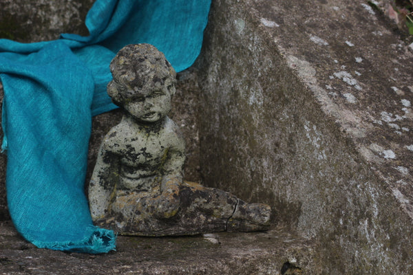 100% Linen Scarf  'TRANQUILITY' 'from ETUDE'S HARMONY WITH NATURE' Collection