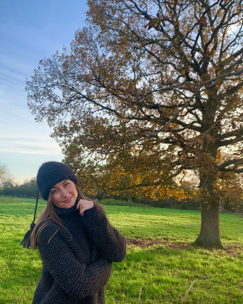 Hand knitted Hat