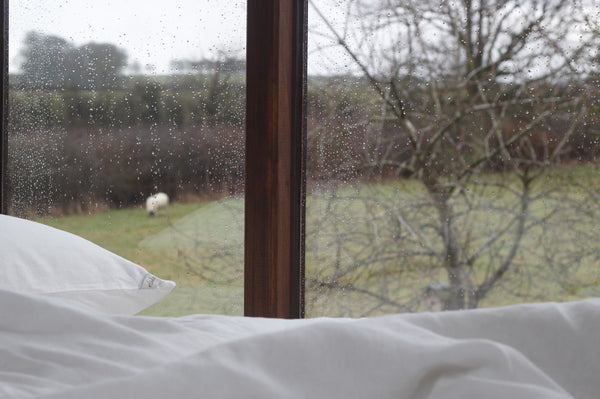 PRE WASHED PURE LINEN PILLOWCASE from 'HERITAGE' COLLECTION