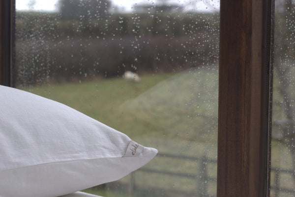 PRE WASHED PURE LINEN PILLOWCASE from 'HERITAGE' COLLECTION