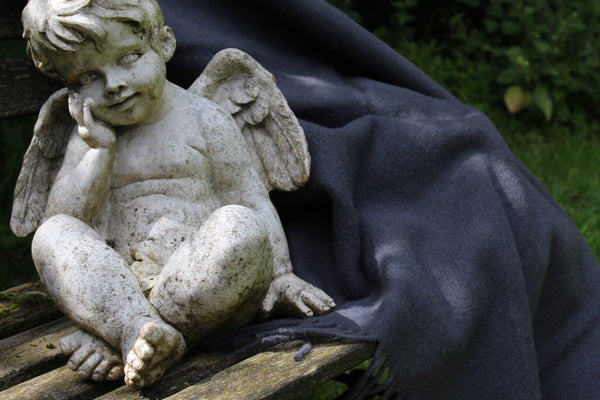 Merino Wool Blankets from "Shades of grey" Collection