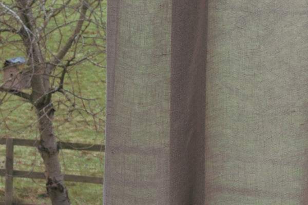 PURE SHEER LINEN CURTAINS  from 'LET IN THE LIGHT' COLLECTION