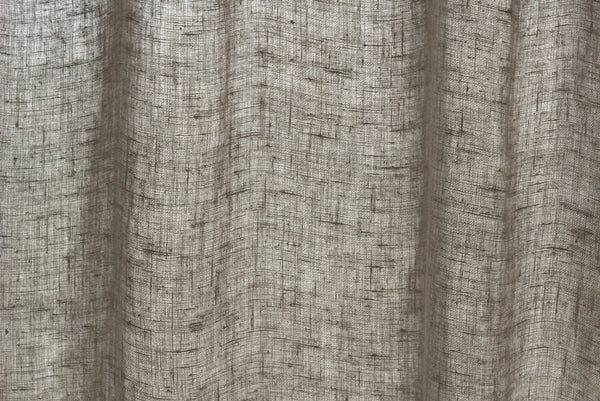 HEAVY WEIGHT PURE LINEN CURTAINS from 'SUB- DUE THE LIGHT' COLLECTION