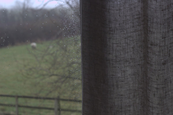 HEAVY WEIGHT PURE LINEN CURTAINS from 'SUB- DUE THE LIGHT' COLLECTION