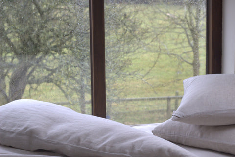 PRE WASHED PURE LINEN DUVET COVER from 'HERITAGE' COLLECTION