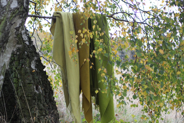 Merino Wool Blanket "Desert" from "Autumn Seen"Collection