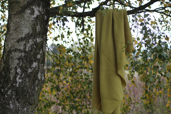 Merino Wool Blanket "Desert" from "Autumn Seen"Collection